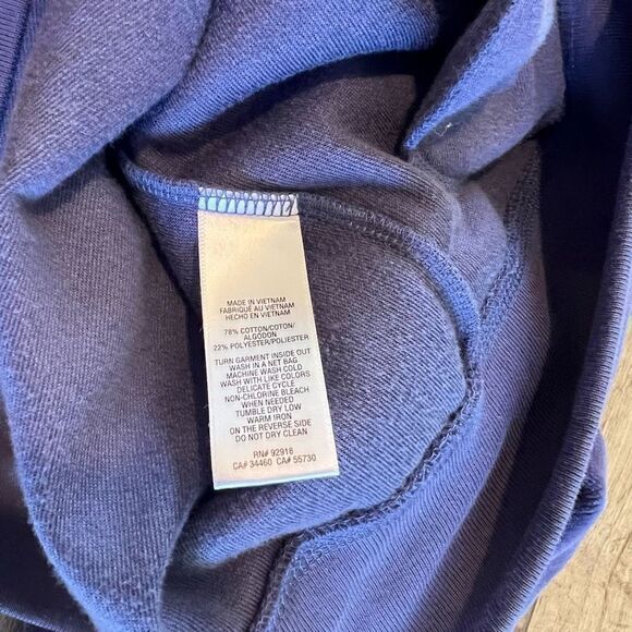 Y2K Juicy Couture Periwinkle Zip-Up Sweater Size Large - Picture 8 of 8